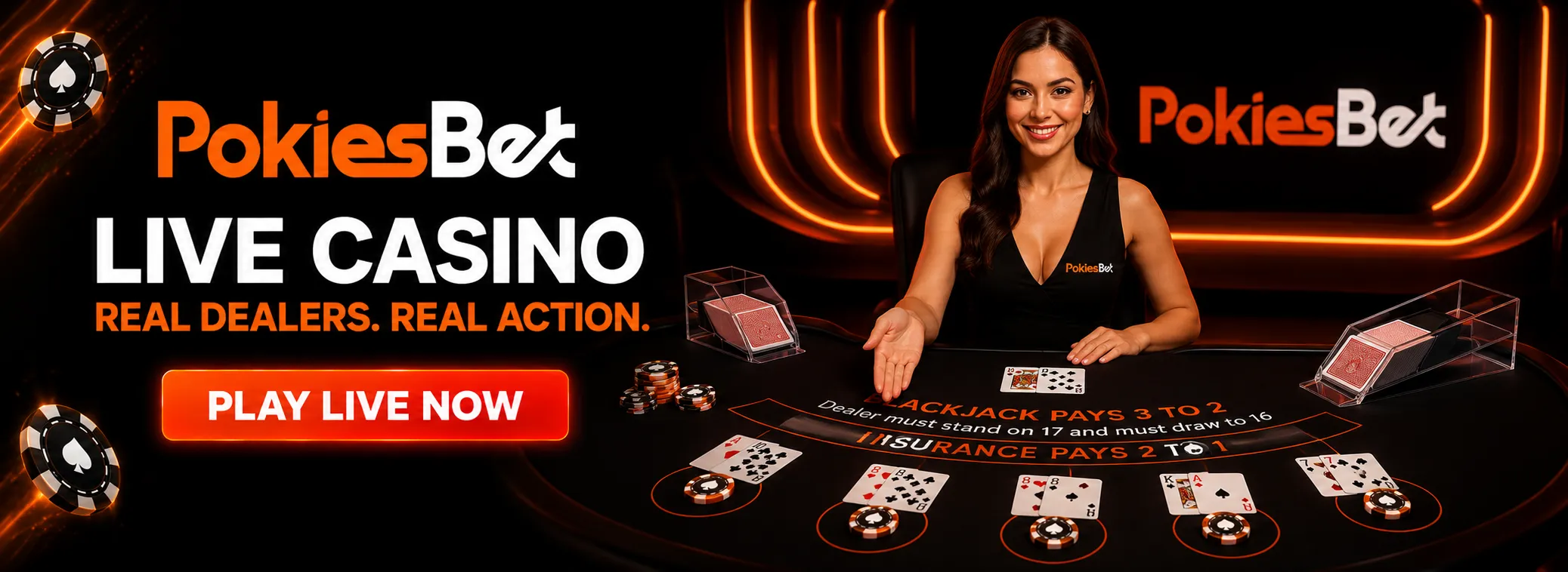 878 live dealer tables
